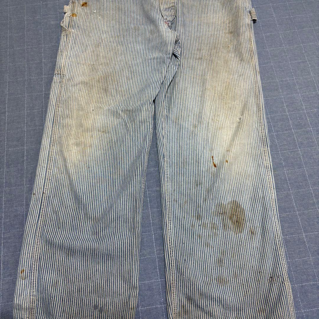 襤褸 60s bigmac ヒッコリー オーバーオール フェード 雰囲気◎