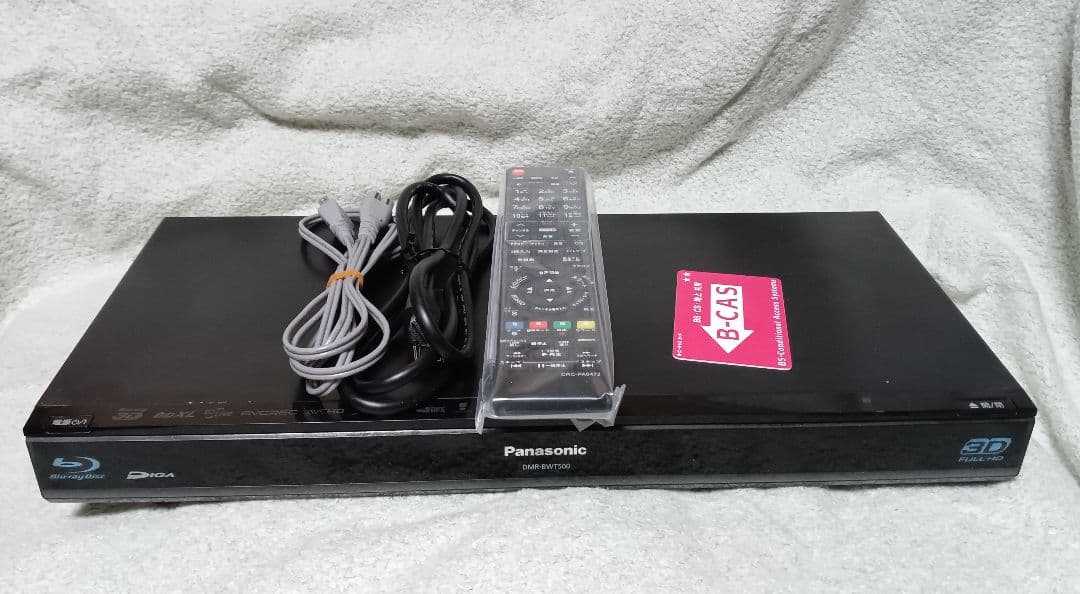 パナソニック　DMR-BWT500　W録　500GB