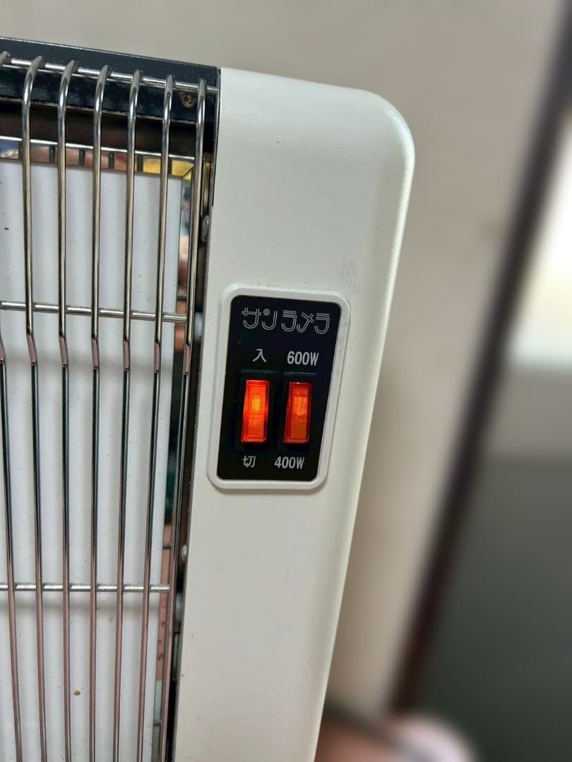 格安　暖房器具　サンラメラ SL600 600W型ニューセラミックヒーター 保証