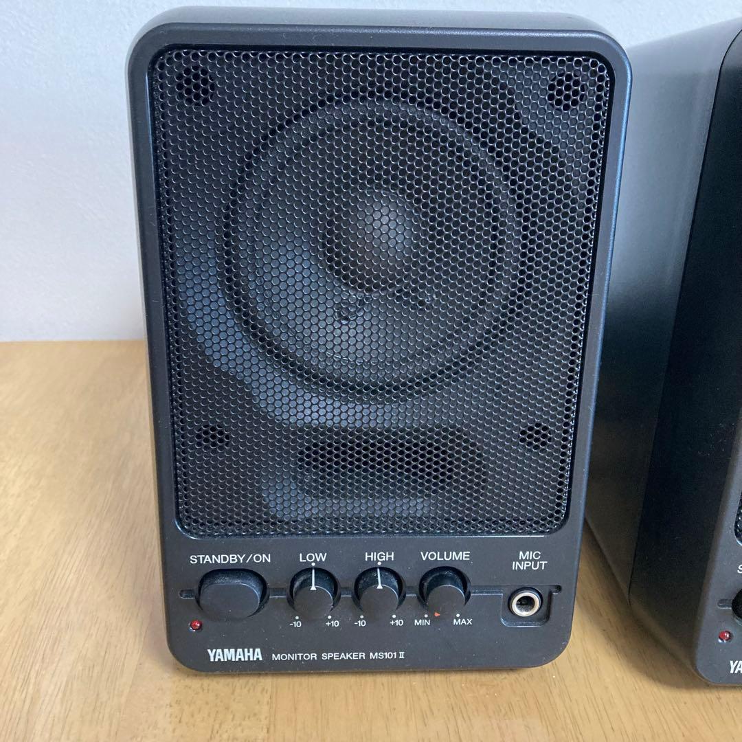 【YAMAHA】 モニター スピーカー MS101 Ⅱ 2台セット