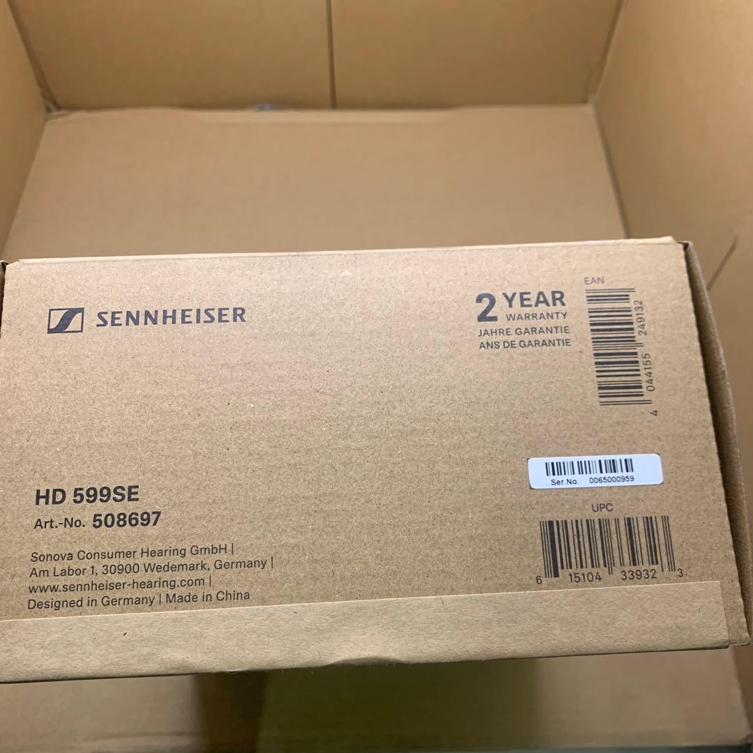 新品♡ ゼンハイザー Sennheiser ヘッドホン 有線 HD 599 SE