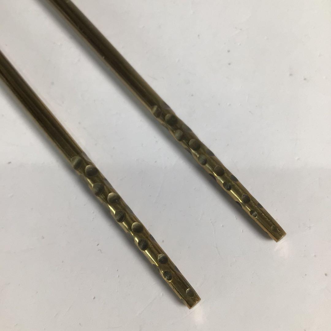 Ｎ９３７　火箸　『木村清雲』『南鐐』『松頭』『飾火箸』　共箱　茶道具