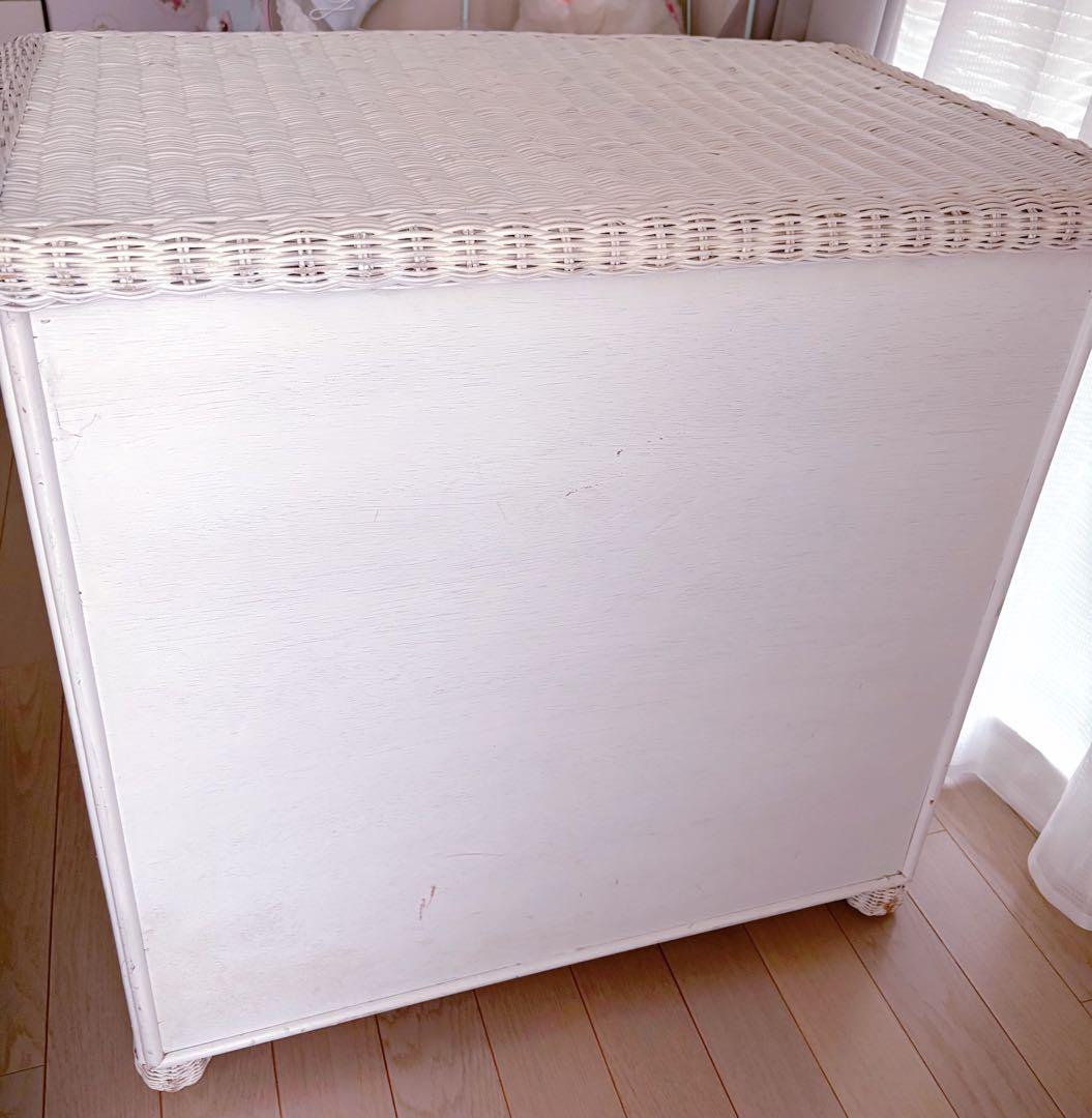 年末までのお値下げ！ヴィンテージ ウィッカー ラタン チェスト