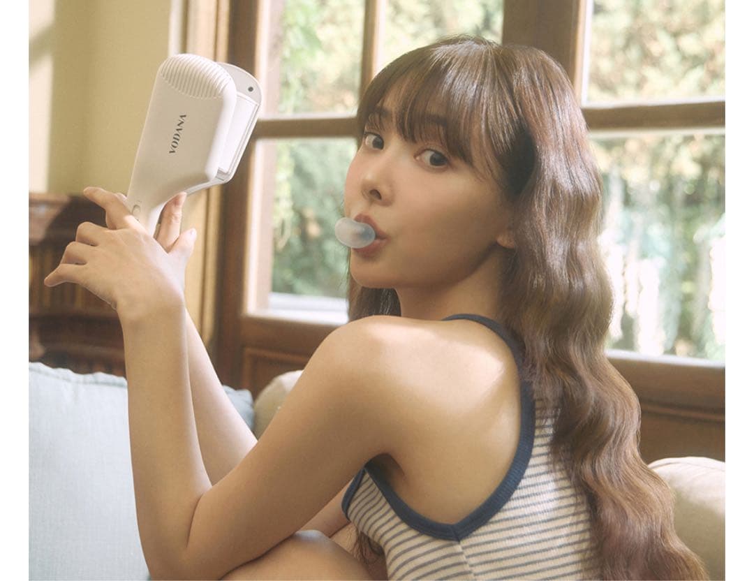 VODANA コンパクトウェーブアイロン 38mm アイボリー