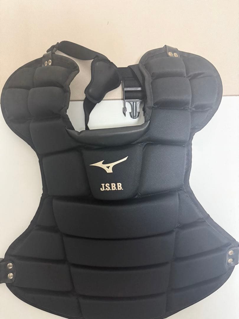 ミズノ軟式一般用キャッチャー防具セット 収納バック付