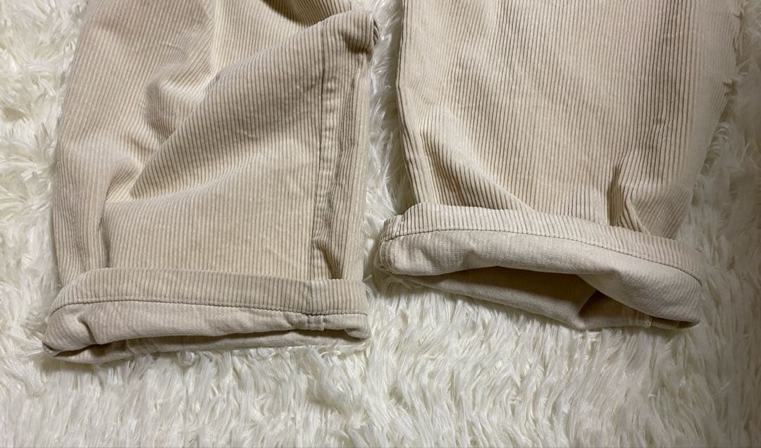 24AW Curensology ＜&RC＞コーデュロイカーヴィーパンツ S