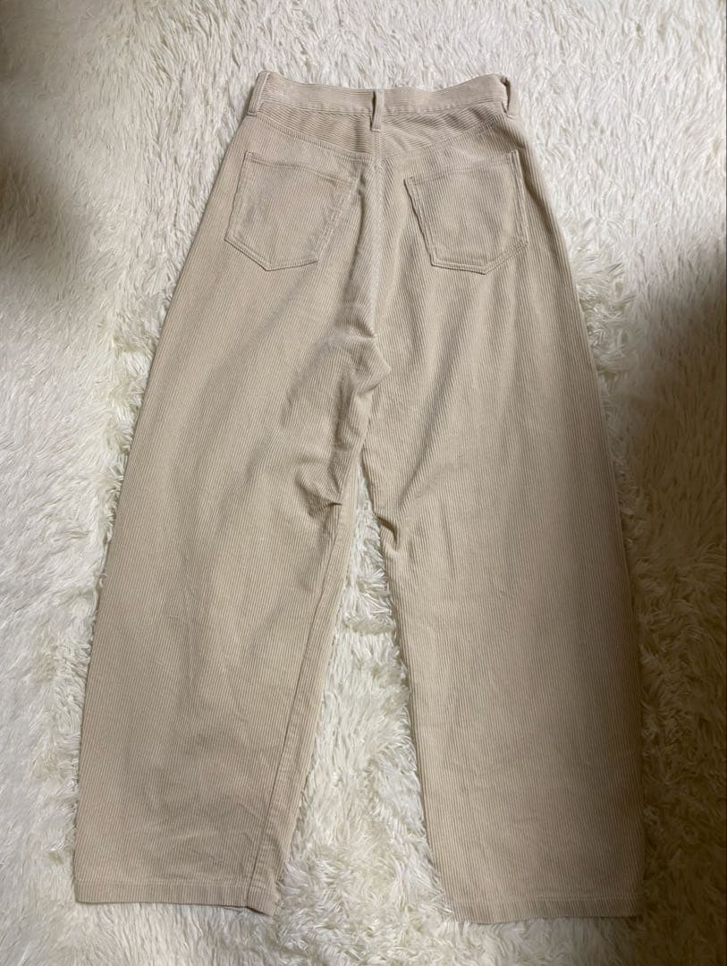 24AW Curensology ＜&RC＞コーデュロイカーヴィーパンツ S