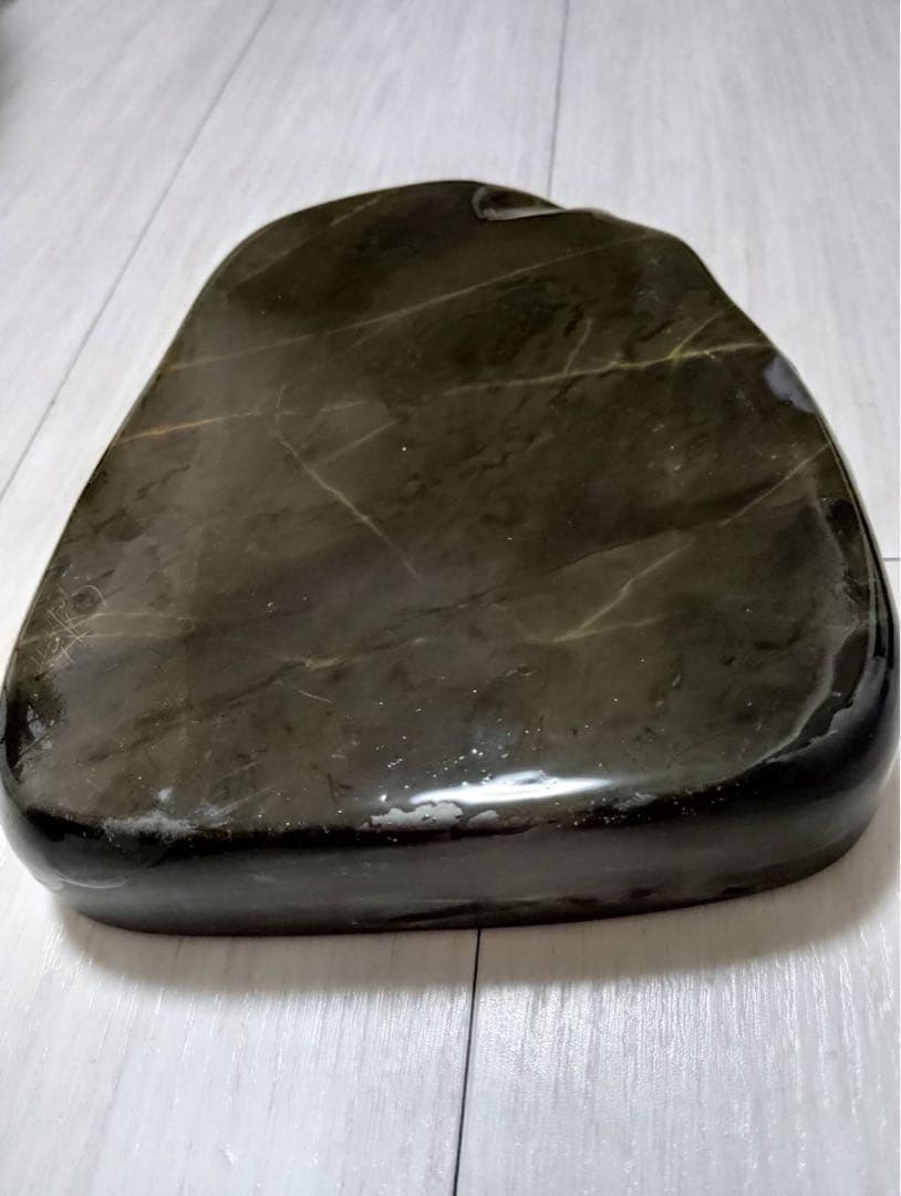 硯【端渓硯　青花・蕉葉白・火捺・金綫など】◆ 8.5吋◆上質箱◆旧老坑水巌坑美石