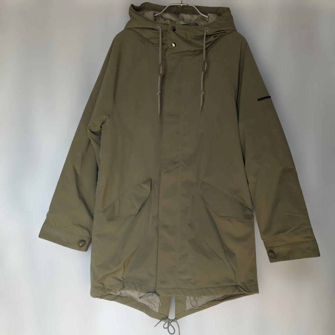 QVC ギブリコレクション 莉子ちゃん モッズコート カポック カーキ