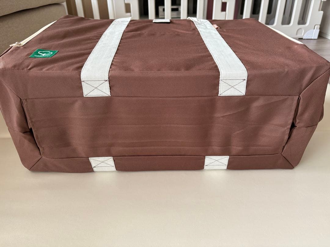 ファルスカ farska コンパクトベッド オーガニック モカ ブラウン 新生児