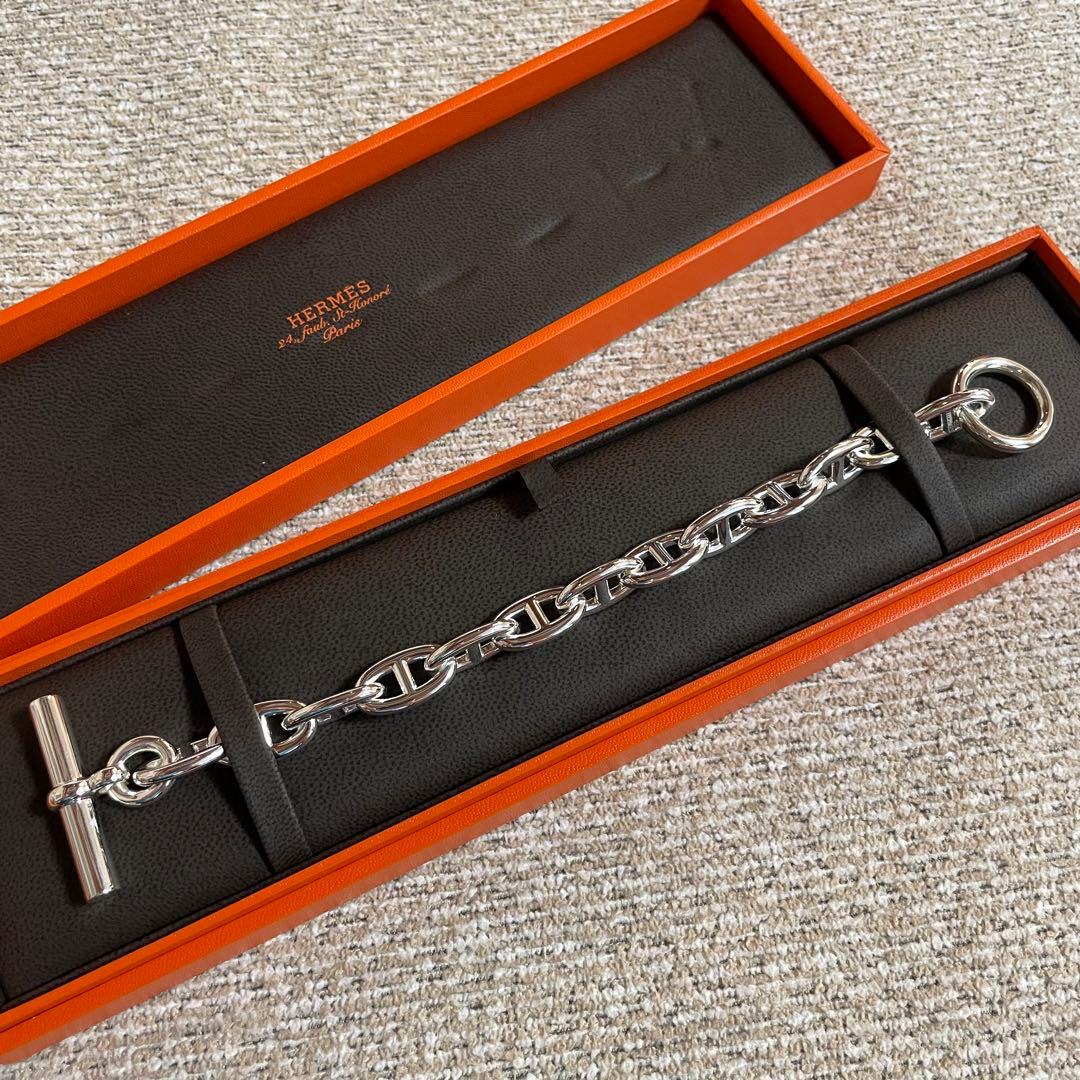 超希少！エルメス シェーヌダンクル GM 13コマ ブレスレット