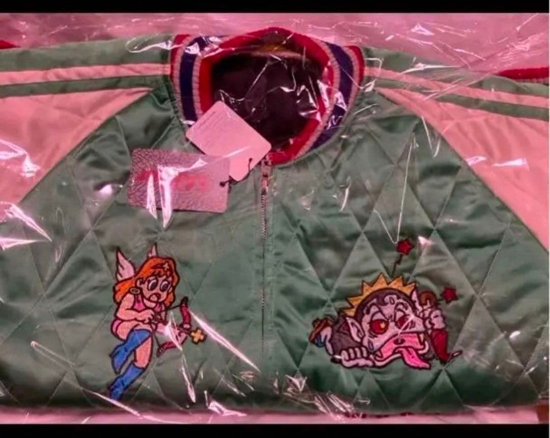 リバーシブル スーベニアジャケット Mサイズ　　 サプール　ビックリマン