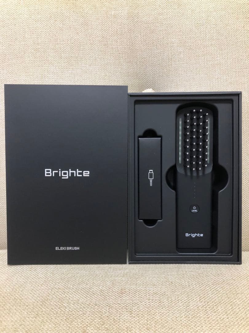 【ほぼ未使用】ブライトエレキブラシ ELEKI BRUSH 美顔ブラシ