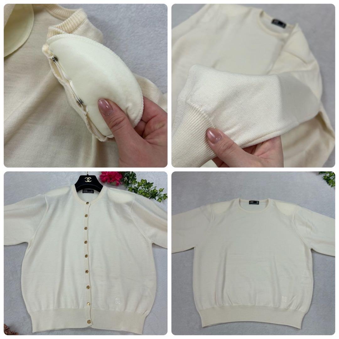 K940 新品未使用 L ダックスロンドン ロゴ刺繍 アンサンブル レディース