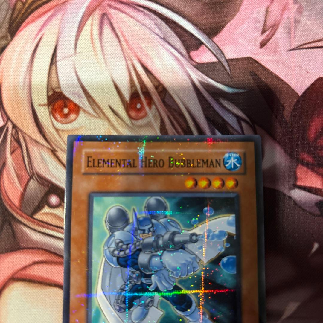 遊戯王　EHEROバブルマン パラレア　英語版　MF03-EN007