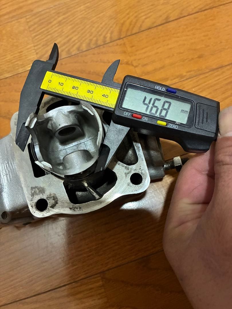 リップス72cc ボアアップシリンダー　ベッド　ビックリード