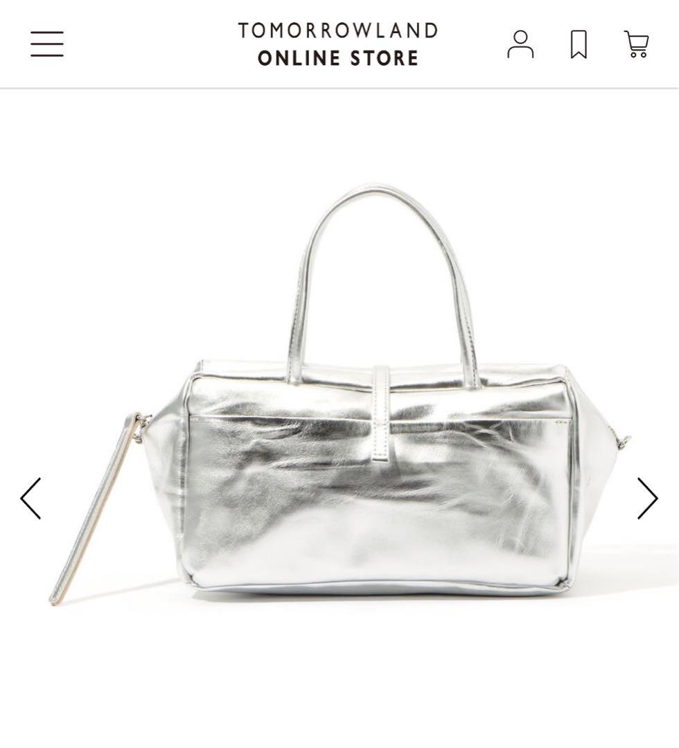 les basiques ソフトレザー2-wayトートバッグ ¥33,000