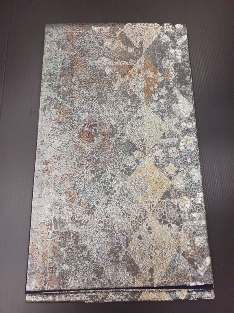 ［六通］袋帯　中古美品　藍染 O-330