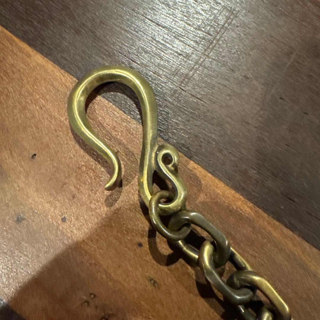wallet chain ウォレットチェーン 真鍮　アンティーク加工済