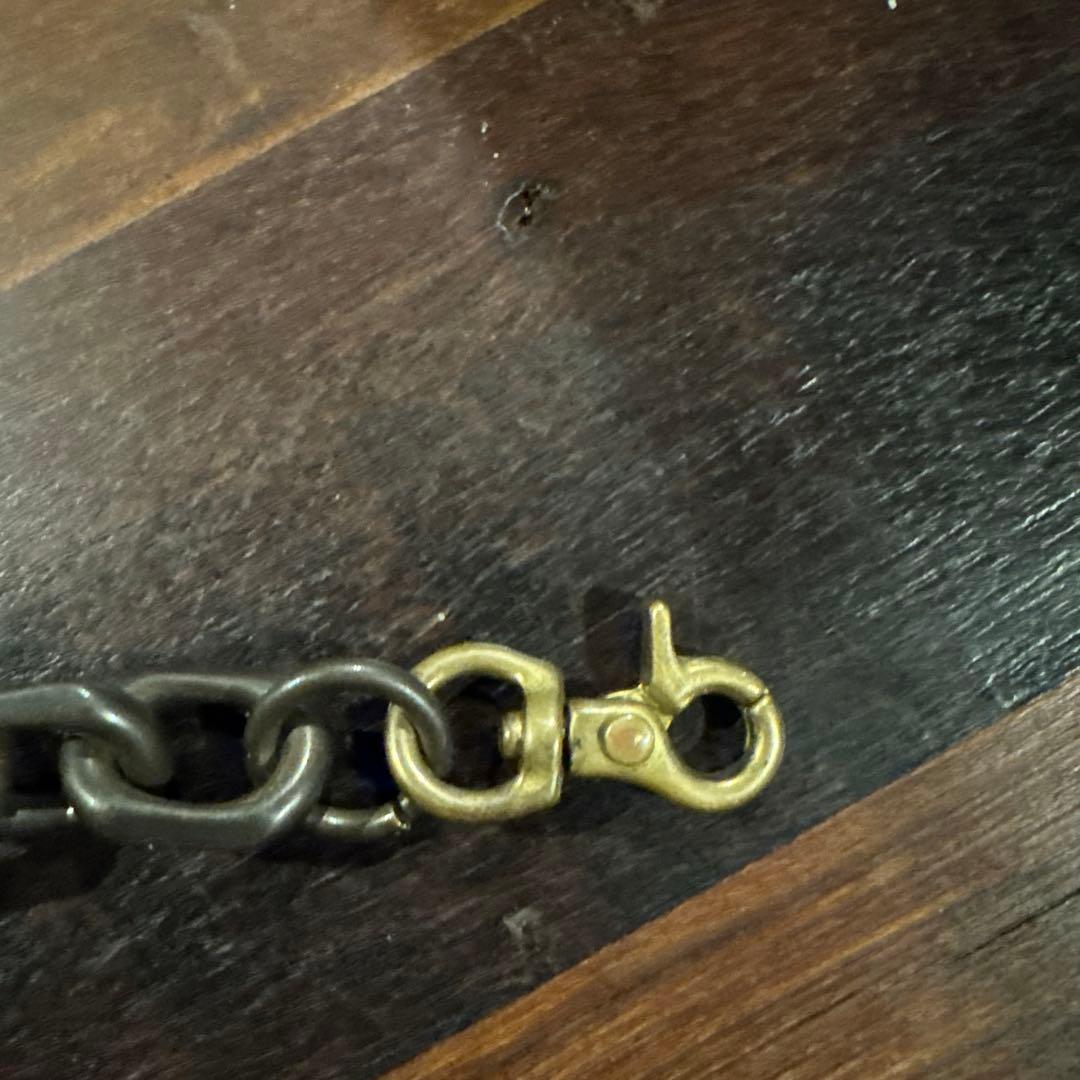 wallet chain ウォレットチェーン 真鍮　アンティーク加工済