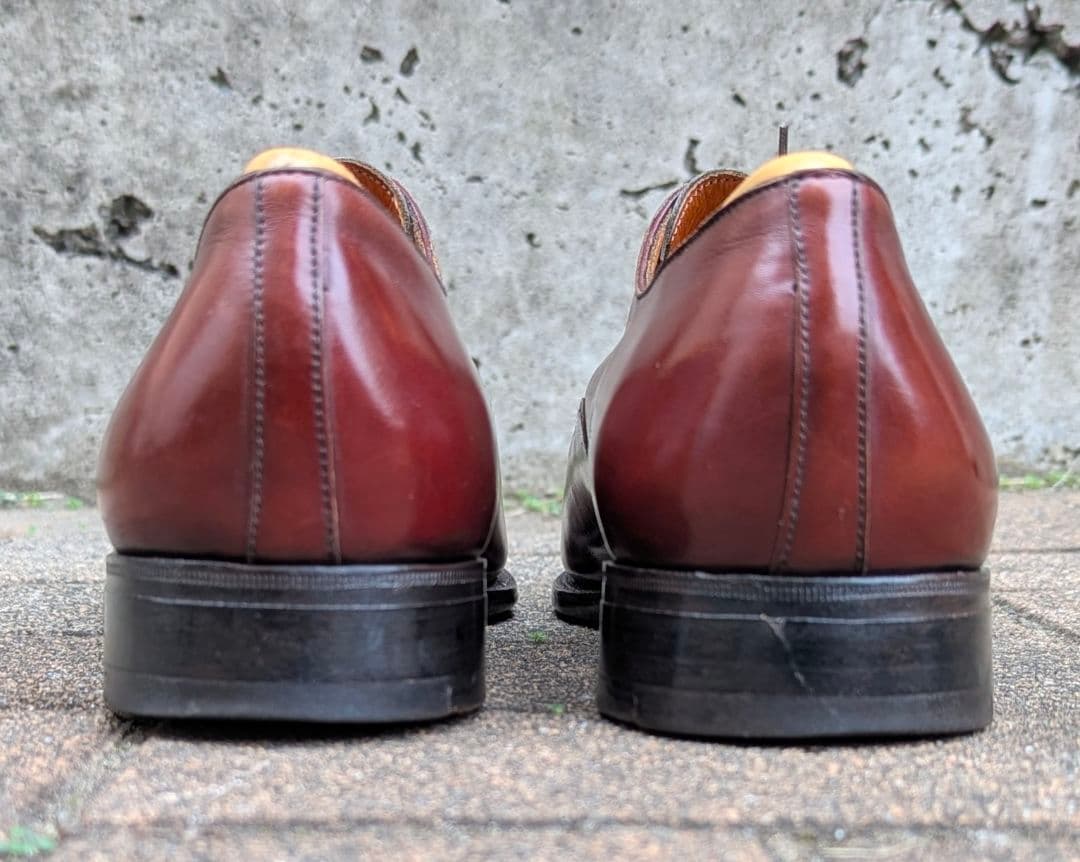 【クリスマスセール】J.M.WESTON300パンチドキャップトゥ7.5D超美品
