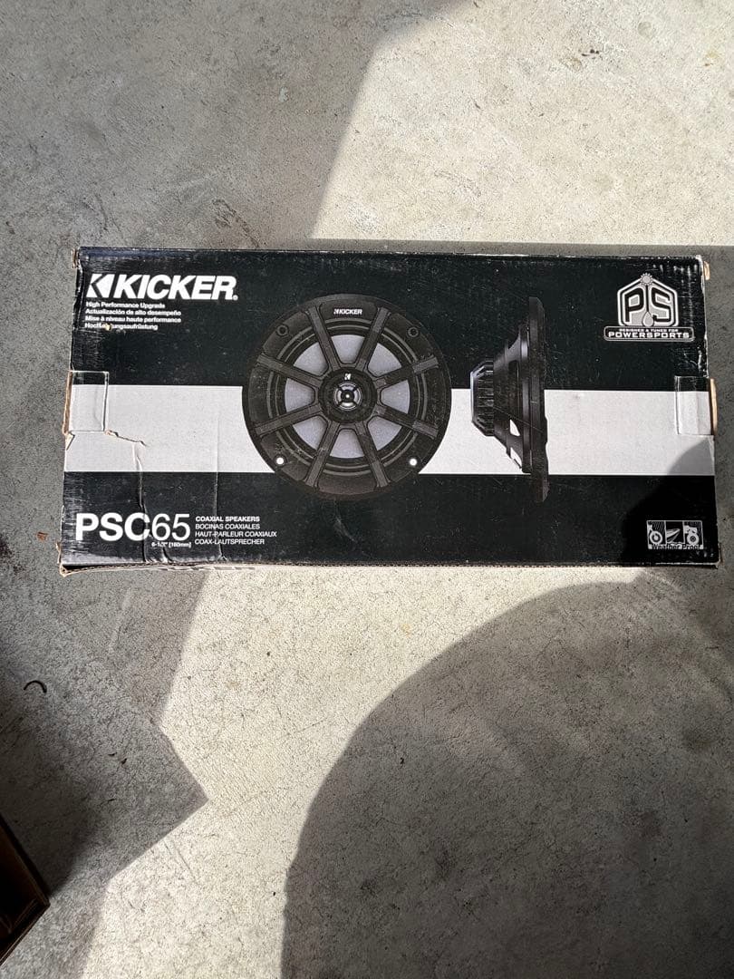 KICKER PSC65 6.5インチスピーカー