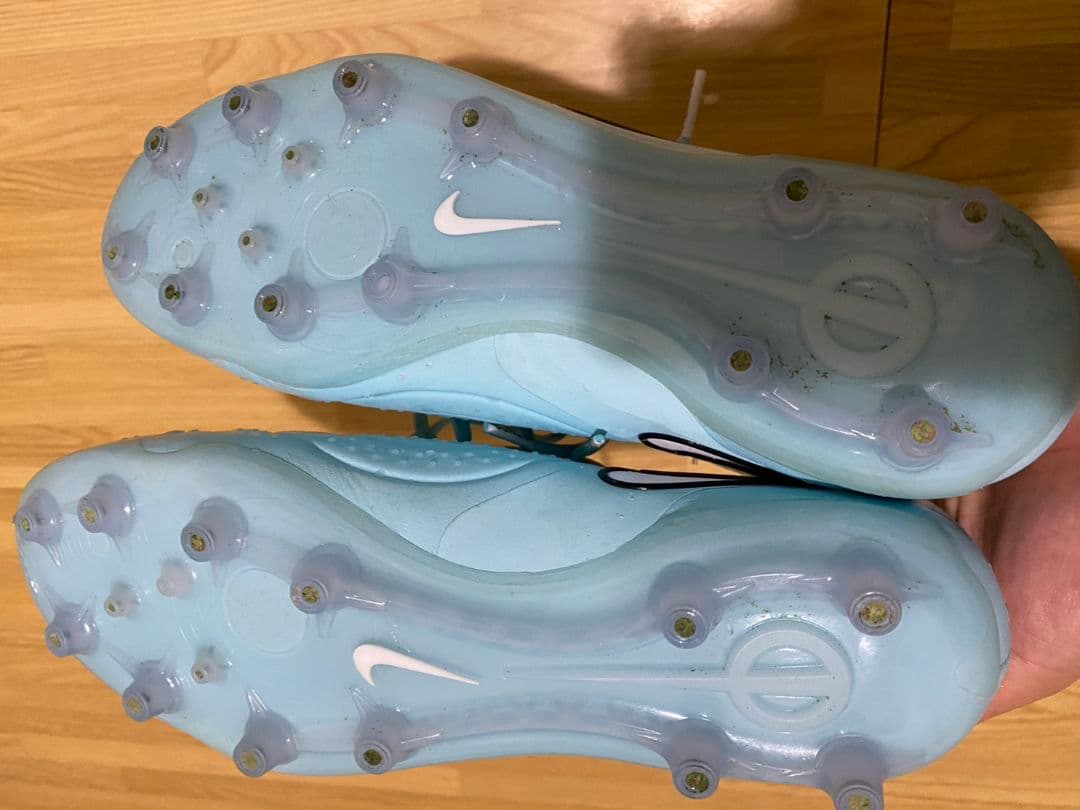 Nike アクアブルー スパイクシューズ　25.5cm