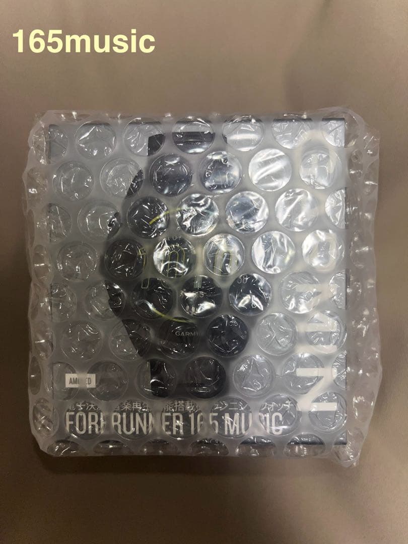 Forerunner 165 music 黒 音楽再生 未使用未開封 保証書付