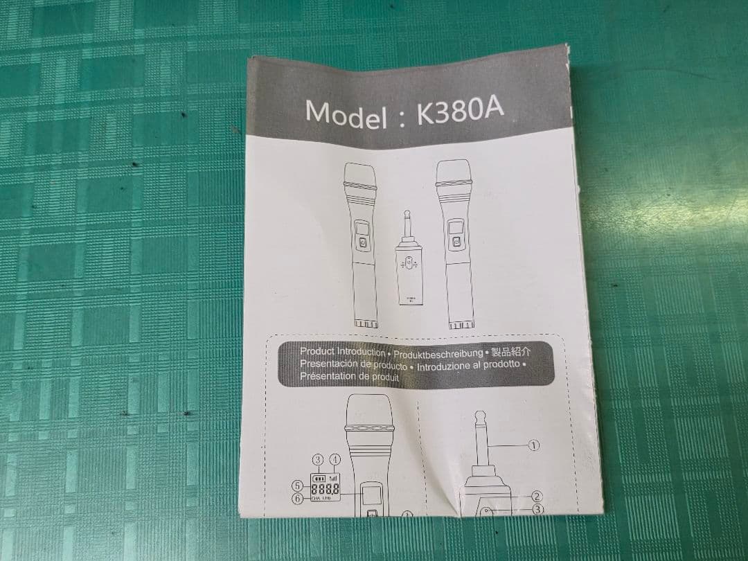 KITHOUSE ワイヤレスマイク K380A