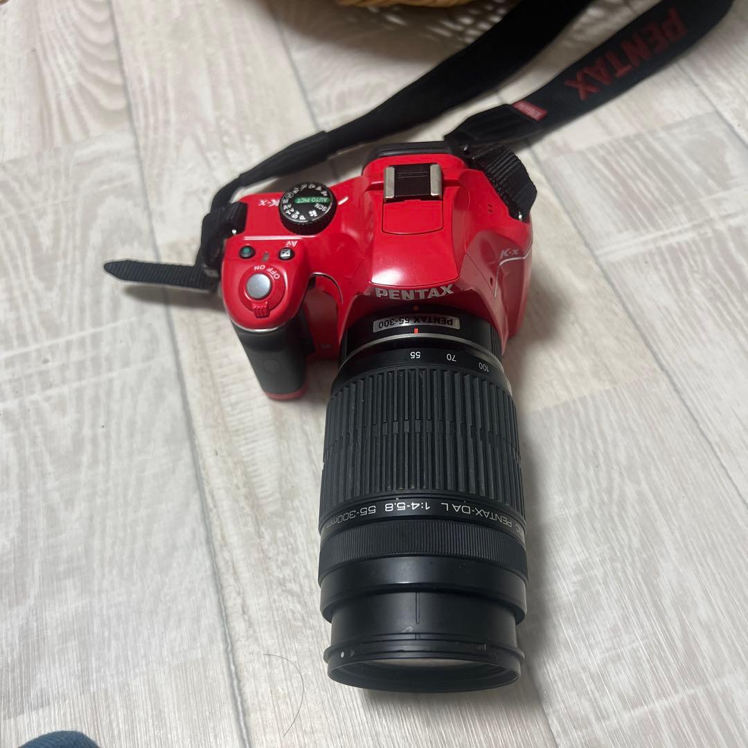 PENTAX K-Xレッド デジタル一眼レフカメラ