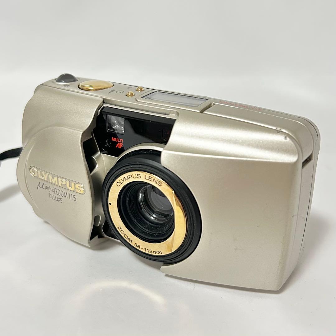 【完動美品】OLYMPUS μ ZOOM 115 DELUXE フィルムカメラ