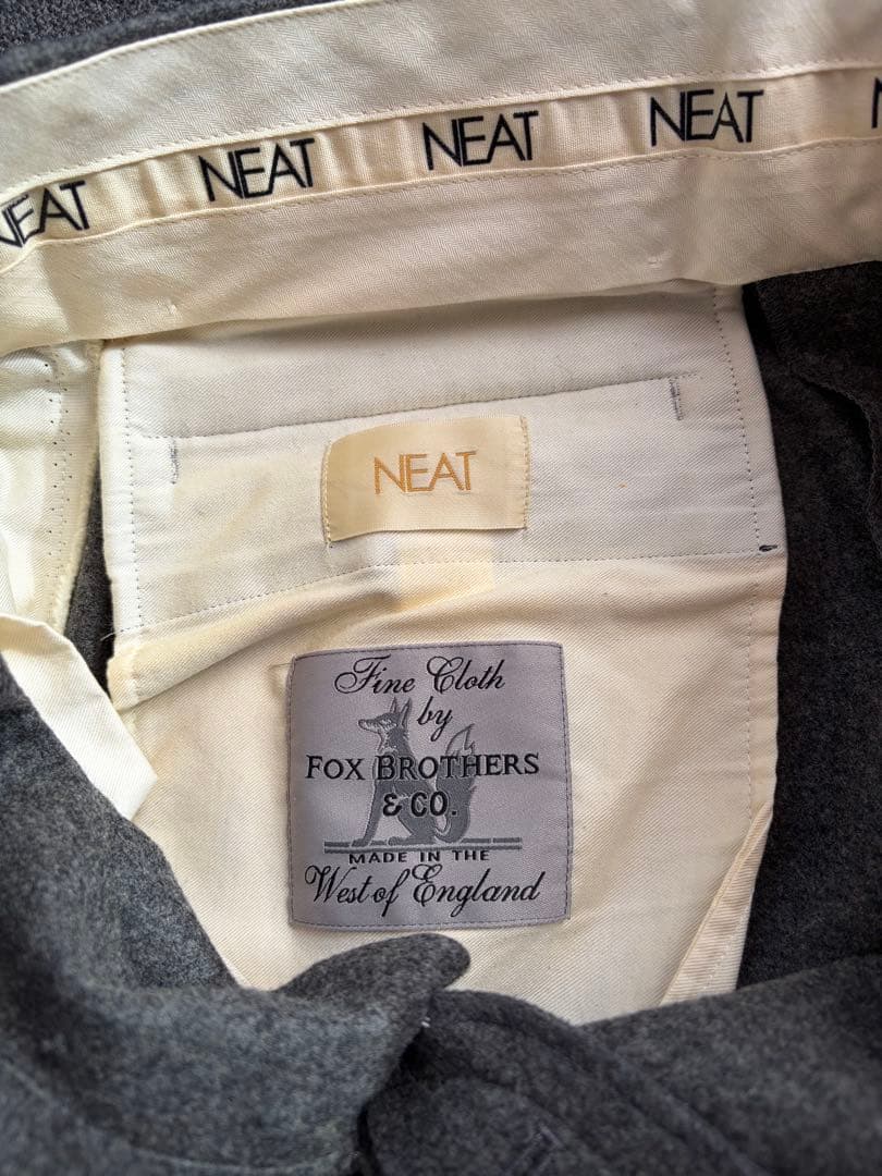 NEAT ウール100% Fox Brothers & Co 46