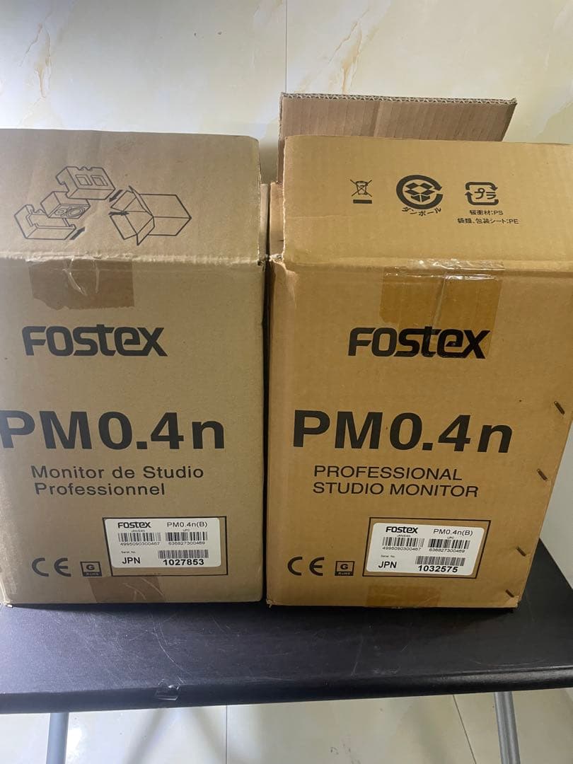 FOSTEX製スピーカー PM0.4n 2個セット