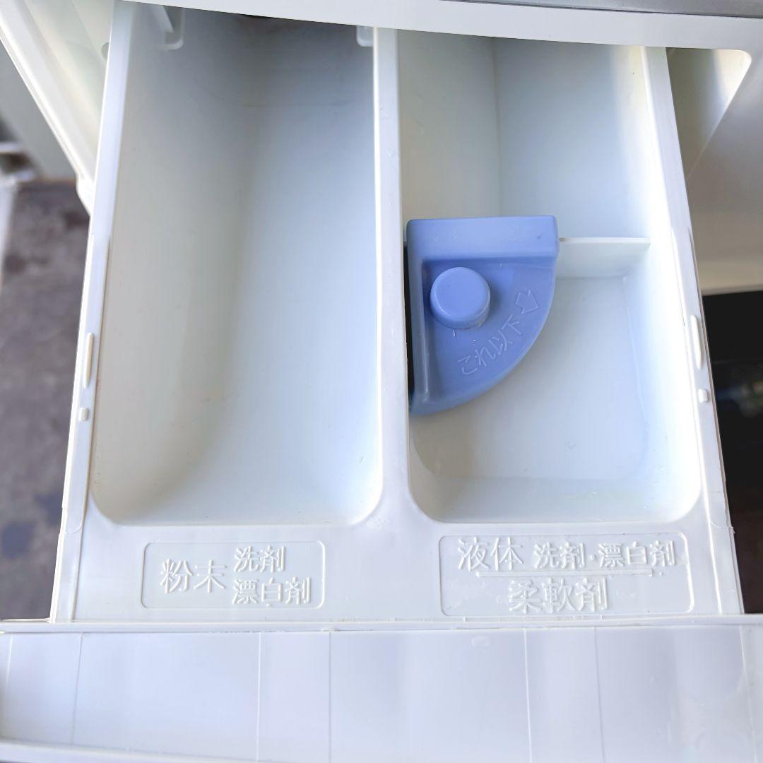 配送設置無料！純正IRISシルバードラム式洗濯乾燥機スリムでシンプル！完動超美品