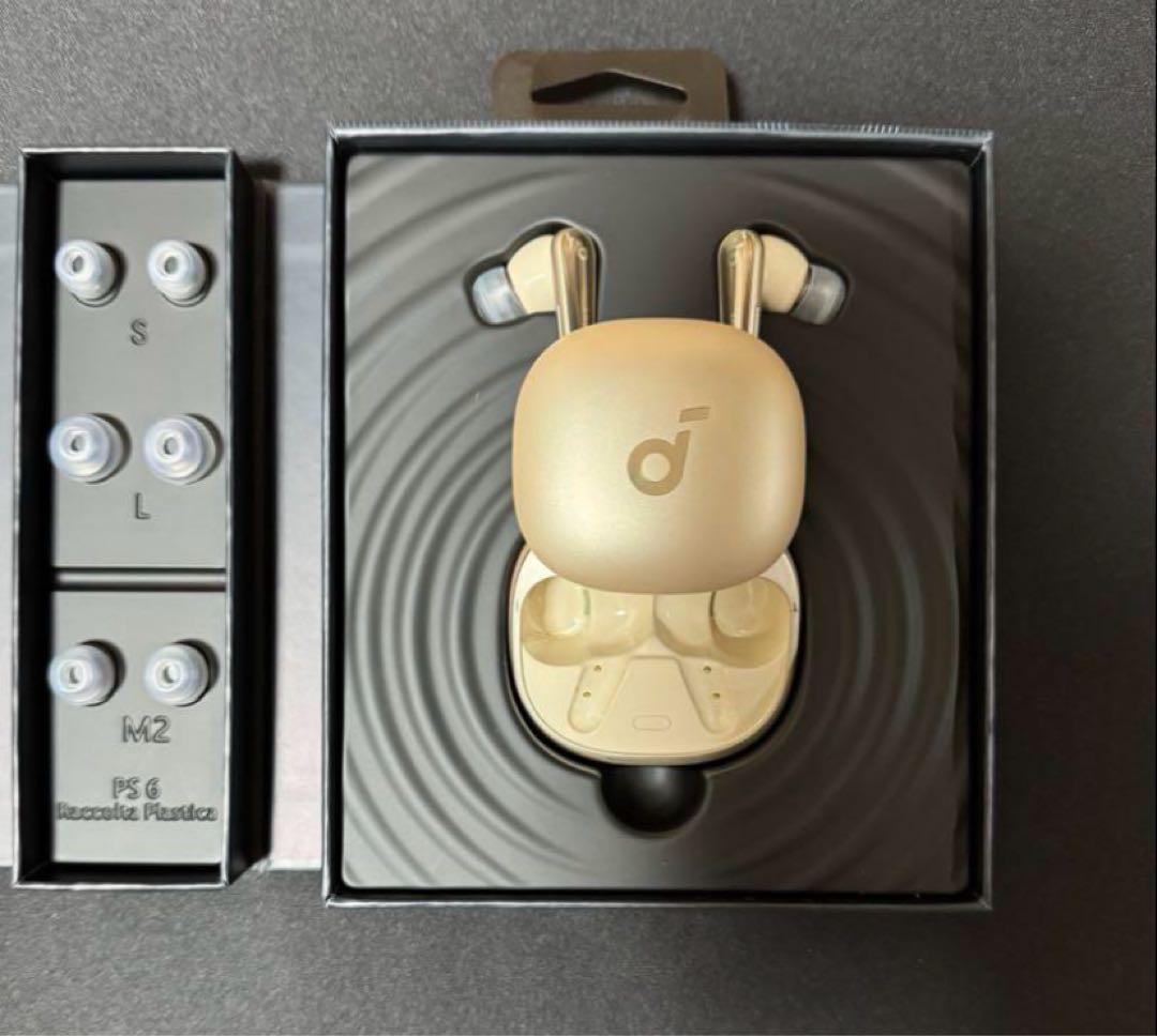 Soundcore Liberty 4シャンパンゴールド