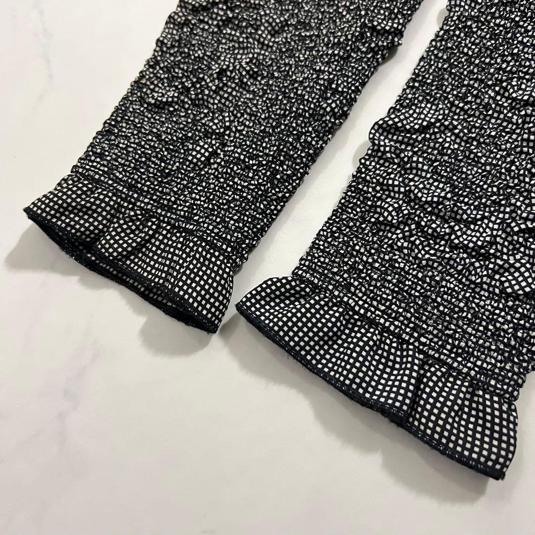 CHANEL ジャケット ボレロ 黒 ポップコーン カメリア カーディガン 40