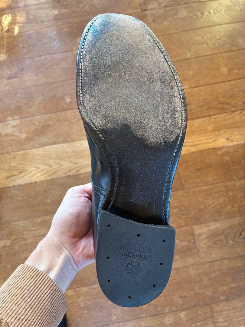 Alden オールデン Uチップ ７1/2D モディファイドモックトゥ カーフ