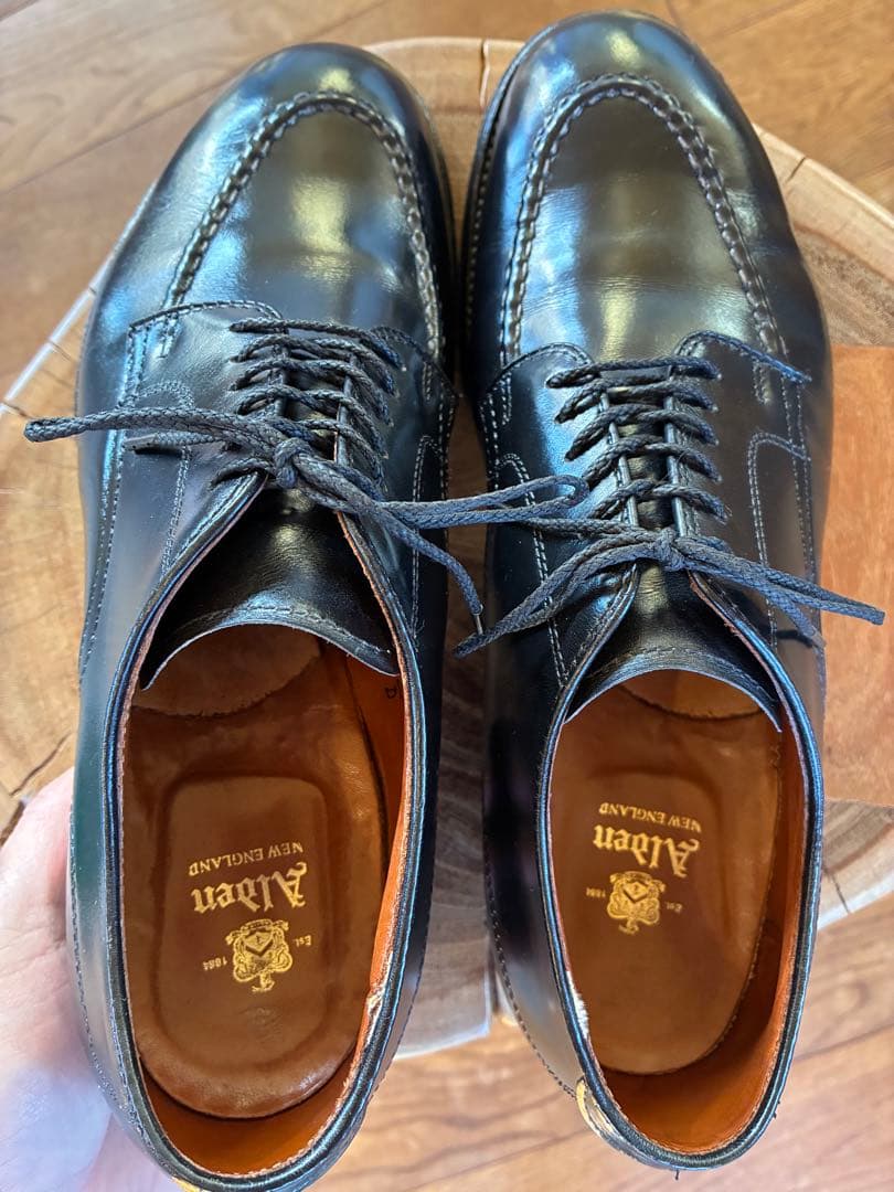 Alden オールデン Uチップ ７1/2D モディファイドモックトゥ カーフ