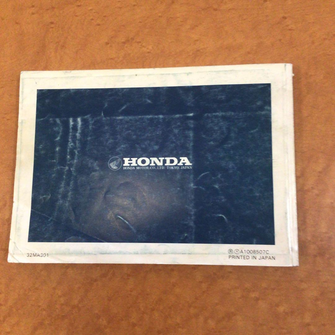 HONDA CB 1100 R オーナーズマニュアル