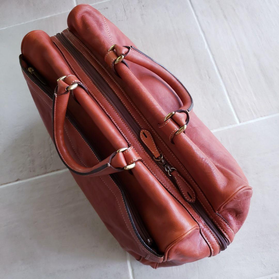 ★美品★　INDEED　インディード　レザー　ボストンバッグ　OPTIMA