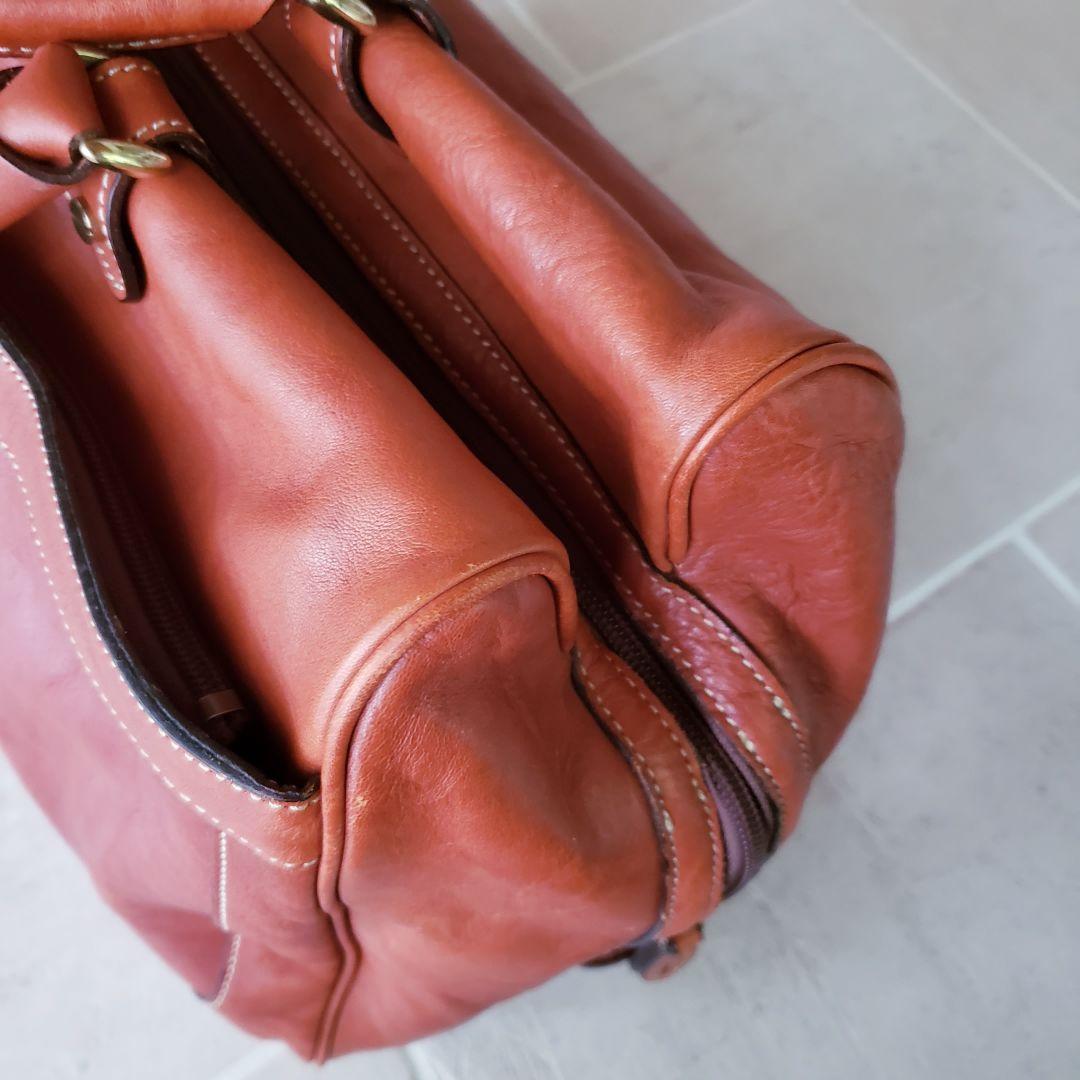 ★美品★　INDEED　インディード　レザー　ボストンバッグ　OPTIMA