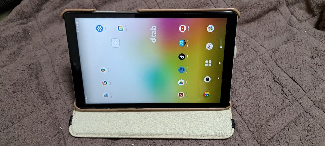 《 極美品 》ドコモ dtab Compact d-42a ゴールド