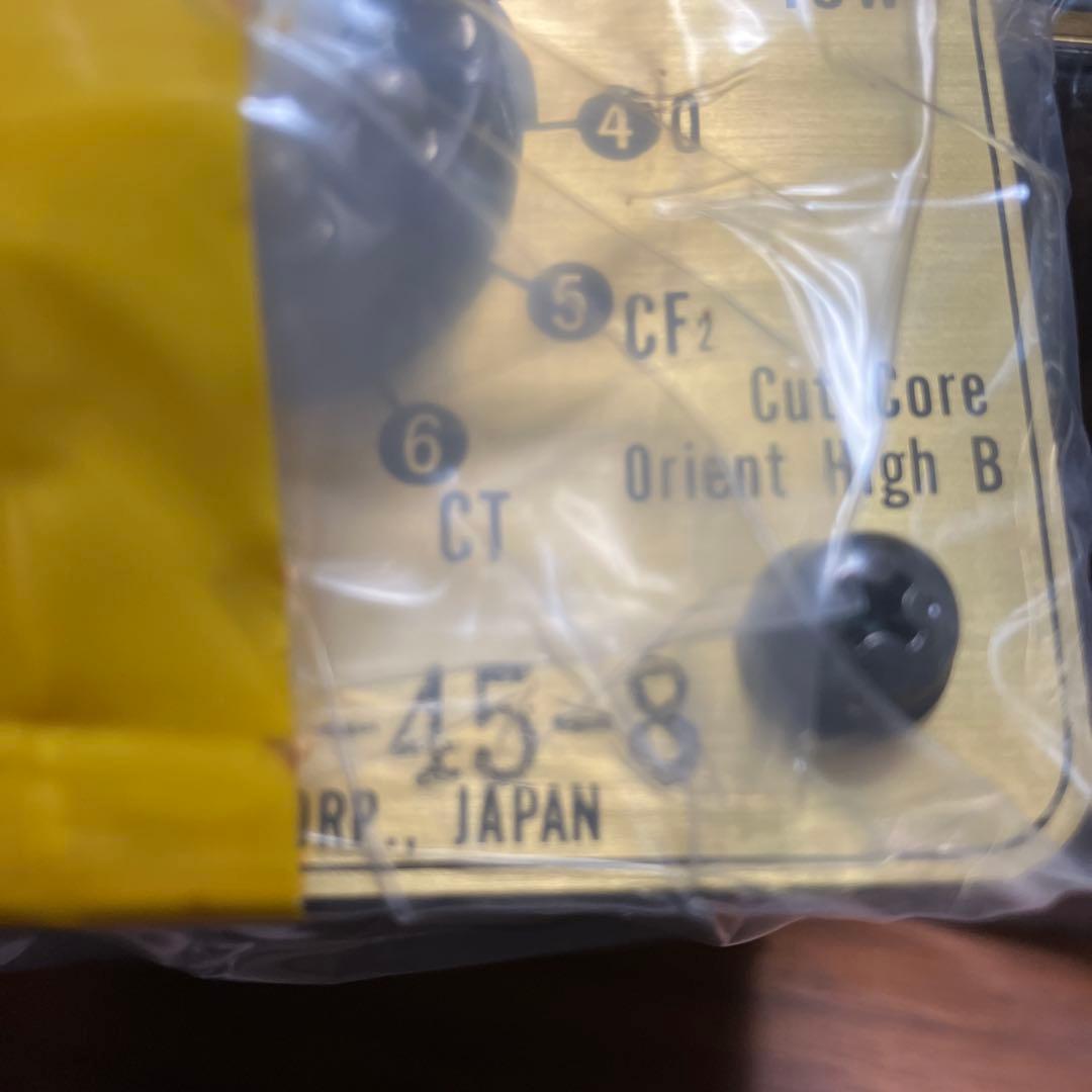 TANGO XE‑45‑8 金色ペア 出力トランス 説明書・グラフ付