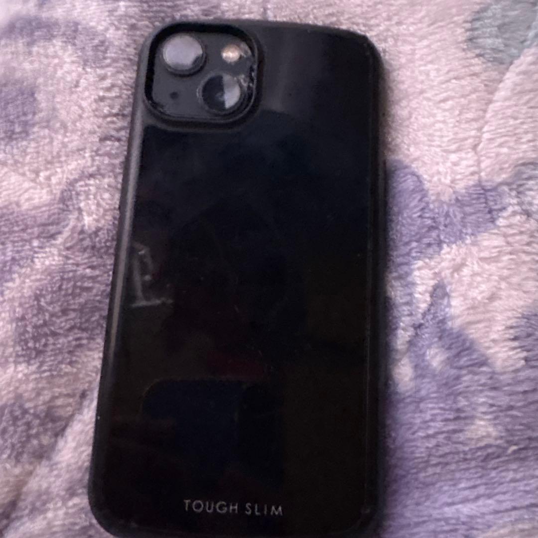 スマートフォン本体 Tough Slimカバー付き 黒