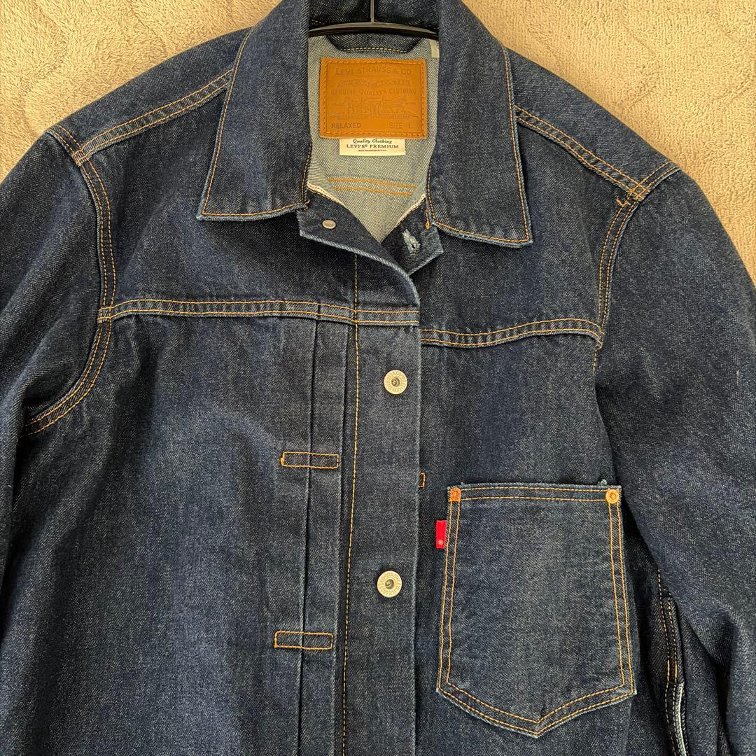 リーバイスPREMIUM TYPE I TRUCKERトラッカージャケット1st