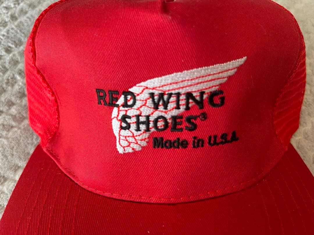 【デッドストック】90s新品未使用 レッドウィング メッシュキャップ