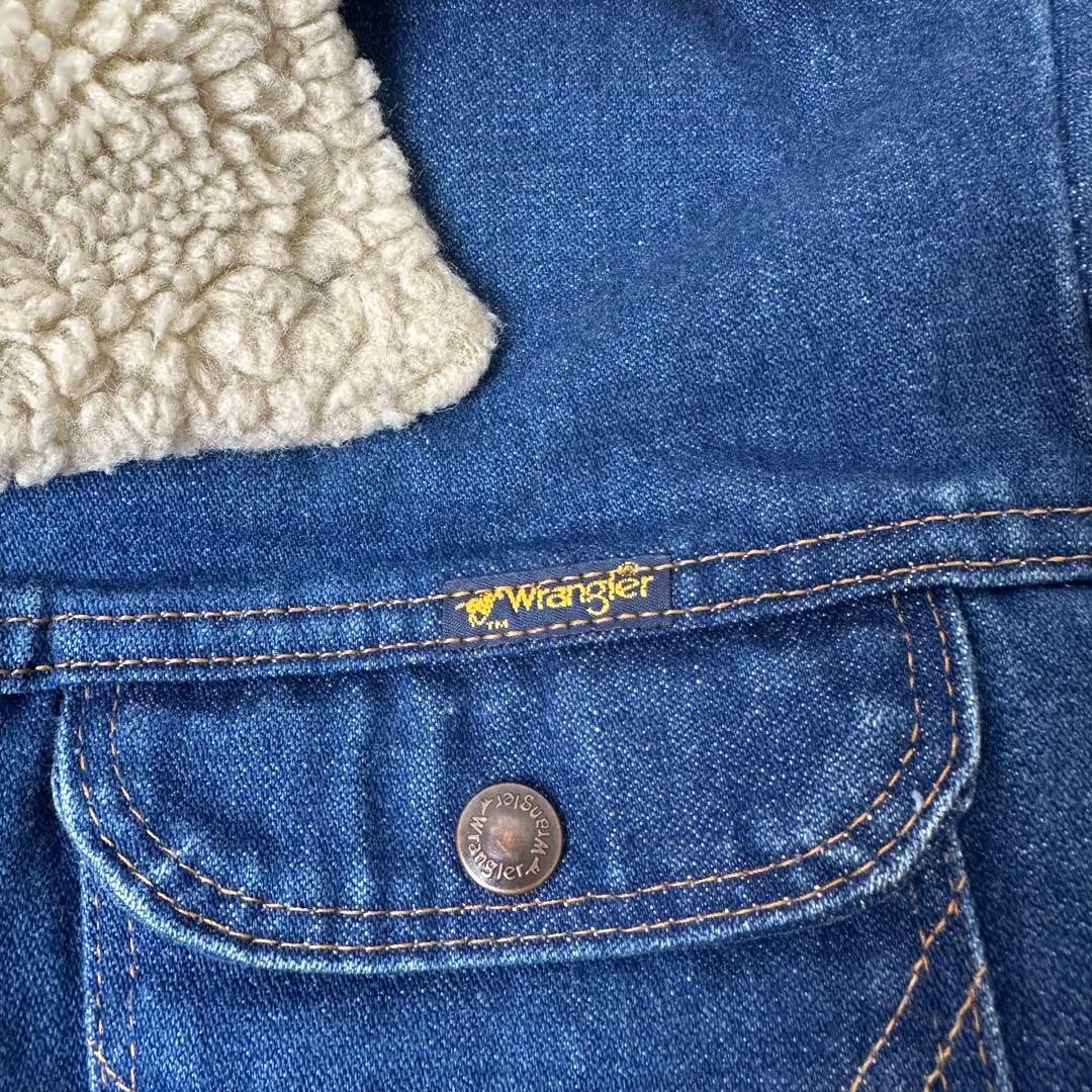 H*O様 80S ヴィンテージUSA製　Wrangler ラングラー　デニムボア