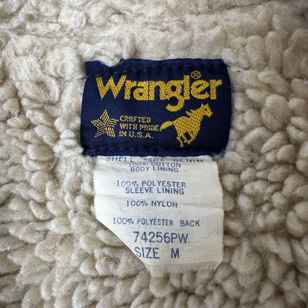 H*O様 80S ヴィンテージUSA製　Wrangler ラングラー　デニムボア
