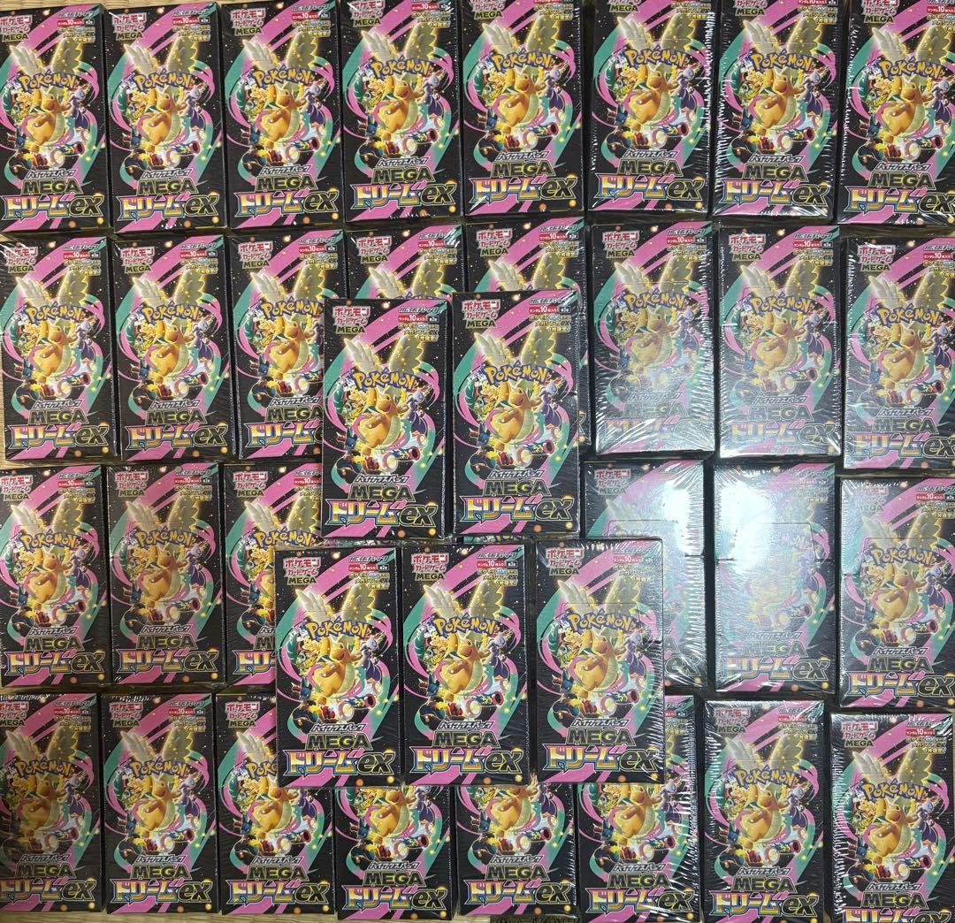 【シュリンク付き】ポケカ MEGAドリームex 37BOX まとめ売り