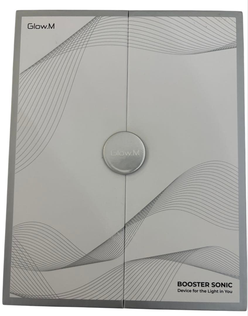 数回のみ使用 Glow.M グローエム ブースターソニック 美顔器